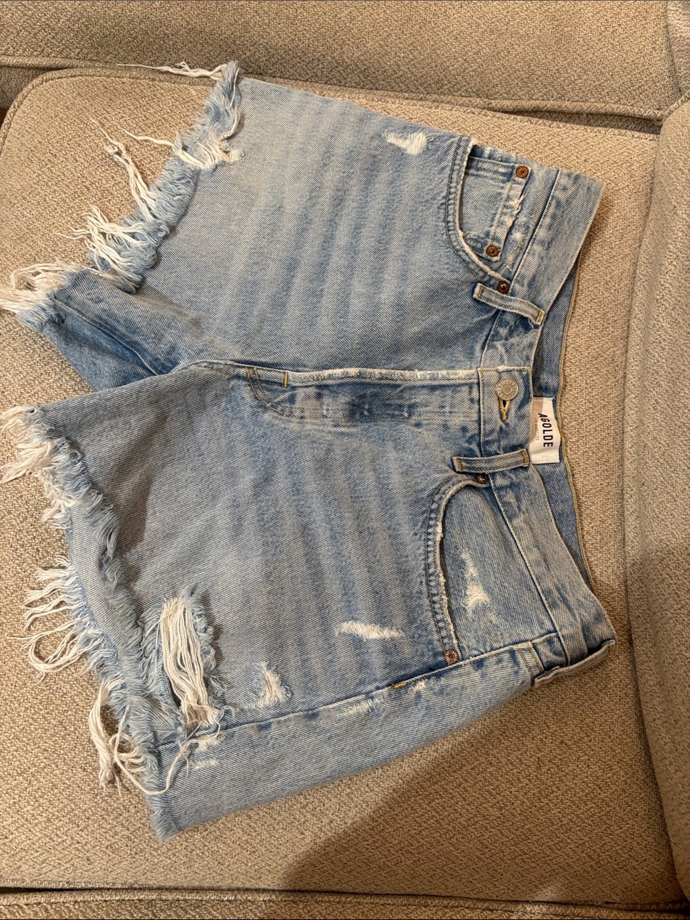 AGolde Parker Ling short in swap meet